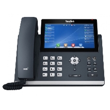 Телефон IP YEALINK SIP-T48U, цветной сенсорный экран, 16 аккаунтов, BLF, PoE, GigE, без БП, шт
