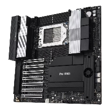 Материнская плата ASUS Pro WS WRX90E-SAGE SE, sTR5, AMD WRX90, 8xDDR5, 4xSATA, 4xM.2, 6xPCI-E 5.0 x16, 1xPCI-E 5.0 x8, 1xVGA, 2xMiniDP, 3x 10Gb LAN, 6xUSB-A 3.2 Gen 2, 1xUSB-A 2.0, 2xUSB-C USB4, 2x3.5 мм, 5.1, SSI EEB