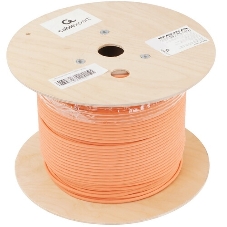 Кабель Cablexpert FPC-5051E-LSZH-4-CU indoor, FTP-LSZH 4x2x0.51, медный, кат.5e, однож., 305м, box, оранжевый