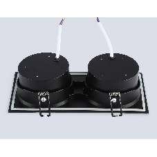 Светильник Ambrella light TN6661/2 BK черный IP44 GX53/2 220*110*48