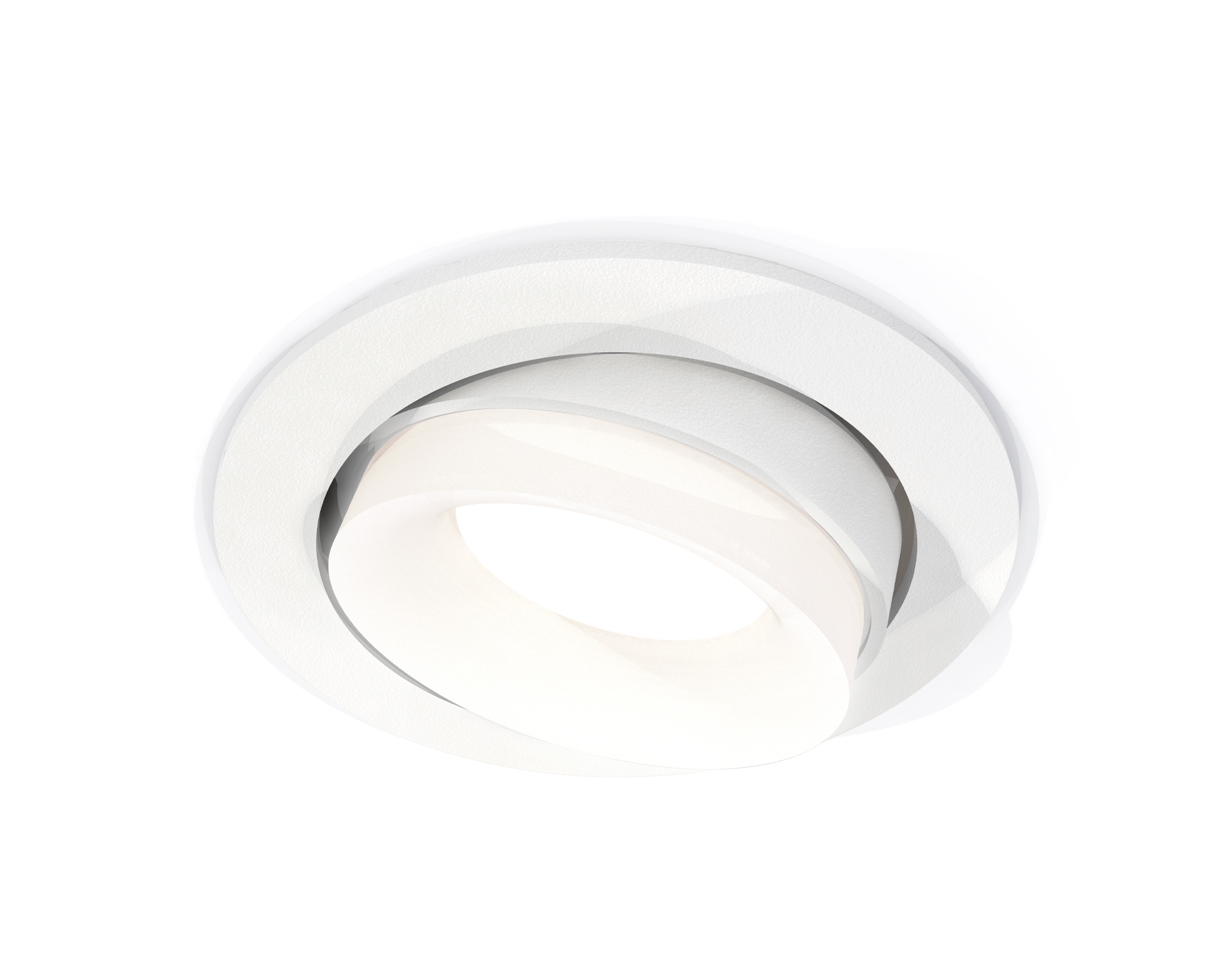 Комплект встраиваемого поворотного светильника Ambrella light XC7651084 SWH/FR белый песок/белый матовый MR16 GU5.3 (C7651, N7165)