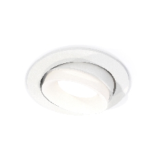Комплект встраиваемого поворотного светильника Ambrella light XC7651084 SWH/FR белый песок/белый матовый MR16 GU5.3 (C7651, N7165)