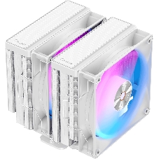 Кулер Ocypus Delta A62 WH ARGb белый 260W/All Intel/AMD AM*/2 fans/Screws