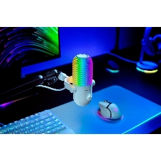 Микрофон Razer Seiren V3 Chroma - белый/Razer Seiren V3 Chroma - белый