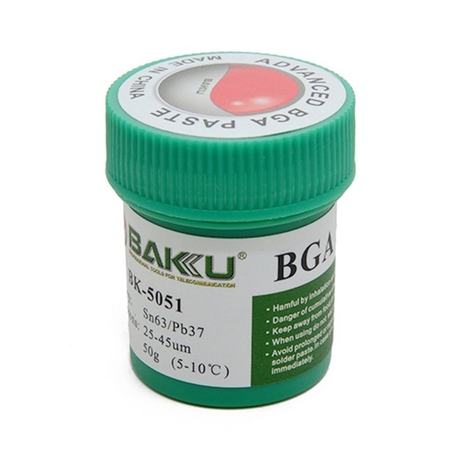 Паста паяльная BAKU BK-5051, 50 гр., банка