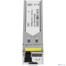 SFP-трансивер D-Link 330T/10KM/A1B WDM с 1 портом 1000Base-BX-D (Tx:1550 нм, Rx:1310 нм) для одномодового оптического кабеля (до 10 км, разъем Simplex LC)