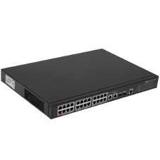 Коммутатор Dahua DH-SG5036FX, 24×1 Гбит/с SFP + 8×1 Гбит/с RJ45 + 4×10 Гбит/с SFP+, управляемый