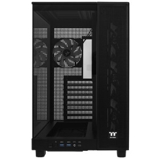 Компьютерный корпус Thermaltake View 380 XL TG ARGB черный без БП E-ATX 2x120мм 2xUSB3.0 audio bott PSU