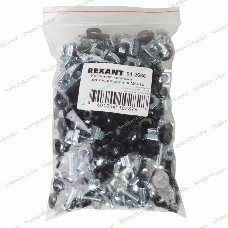 Комплект крепежа Rexant винт+шайба+гайка M6x16