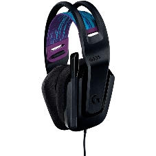 Гарнитура Logitech G335 чёрный, проводная, 3.5 мм
