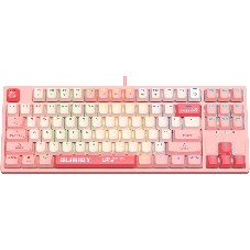 Клавиатура проводная A4Tech Bloody S87 Energy (S87 USB ENERGY PINK) USB розовый