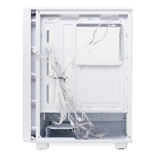 Компьютерный корпус HSPD M510, Mesh Mid Tower, белый, TG, 0.5 SPCC, 4x120мм ARGb ATX, mATX, mITX 180/280/160мм 1x2.5