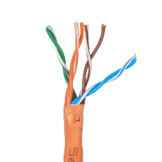 Кабель Cablexpert UPC-5051E-LSZH-4-CU/100 indoor, UTP-LSZH 4x2x0.51, медный, кат.5e, однож., 100м, box, оранжевый