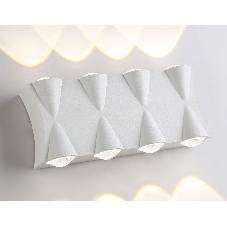 Светильник Ambrella light ST4490/8 WH белый LED 4200K 8W IP54 190*80*45