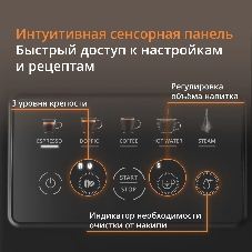Кофемашина Krups EA201BE0 1690Вт серебристый
