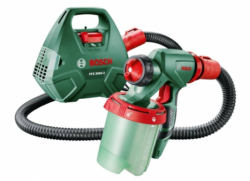 Краскопульт электрический Bosch PFS 3000-2 650Вт бак:1000мл 300мл/мин