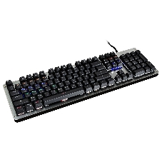 Клавиатура Oklick 970G Dark Knight проводная, USB Type-A, чёрный/серебристый