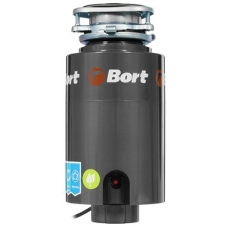 Измельчитель пищевых отходов Bort TITAN 4000 (Control) Мощность л.с. 0,75; 560 Вт; 4,2 кг/мин; 3200 об/мин; 1400 мл; Металл;набор аксессуаров 5 шт [93410242]