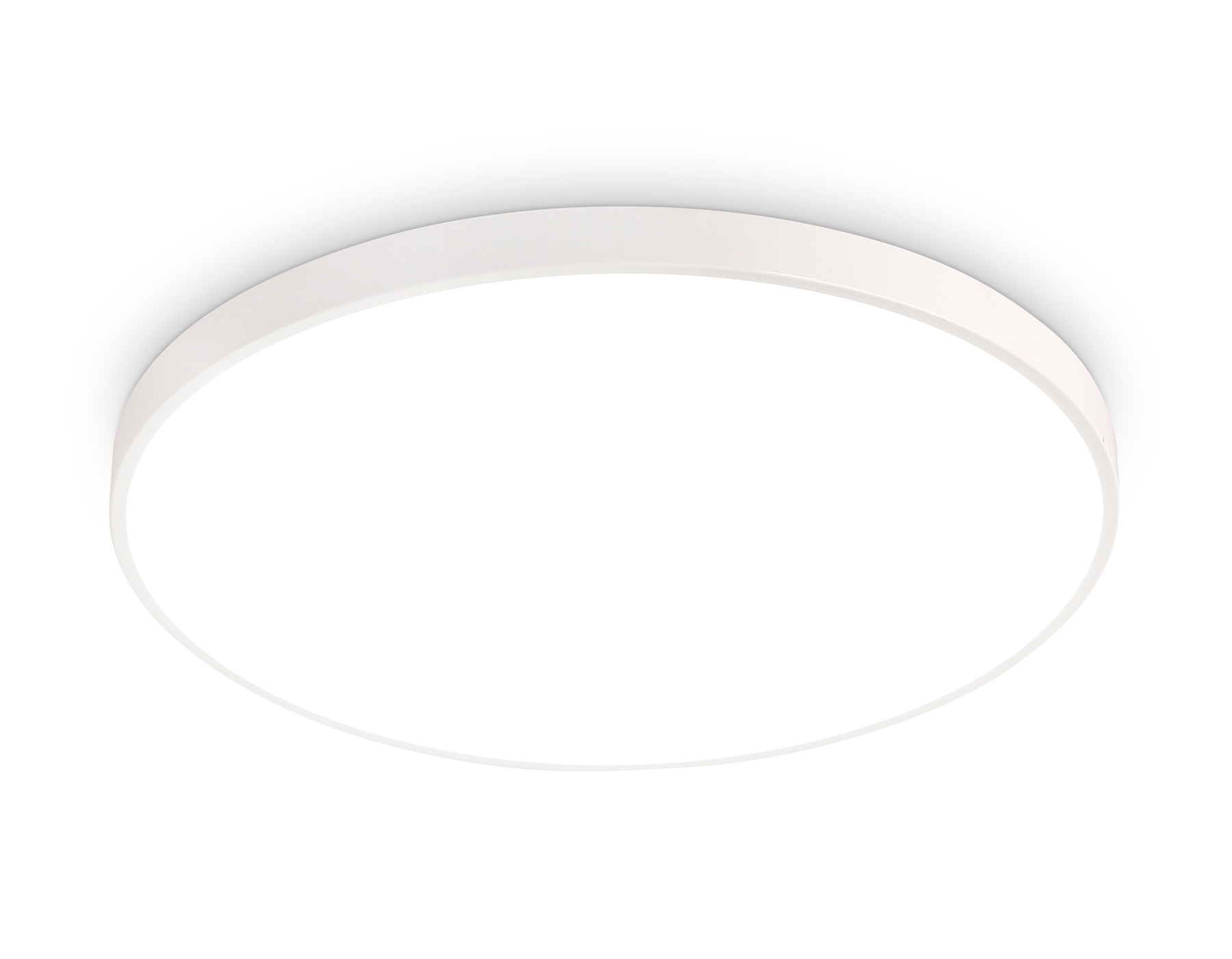 Потолочный светодиодный светильник Ambrella light FZ1201 WH белый IP54 18W 5000K D270*60 (без ПДУ)