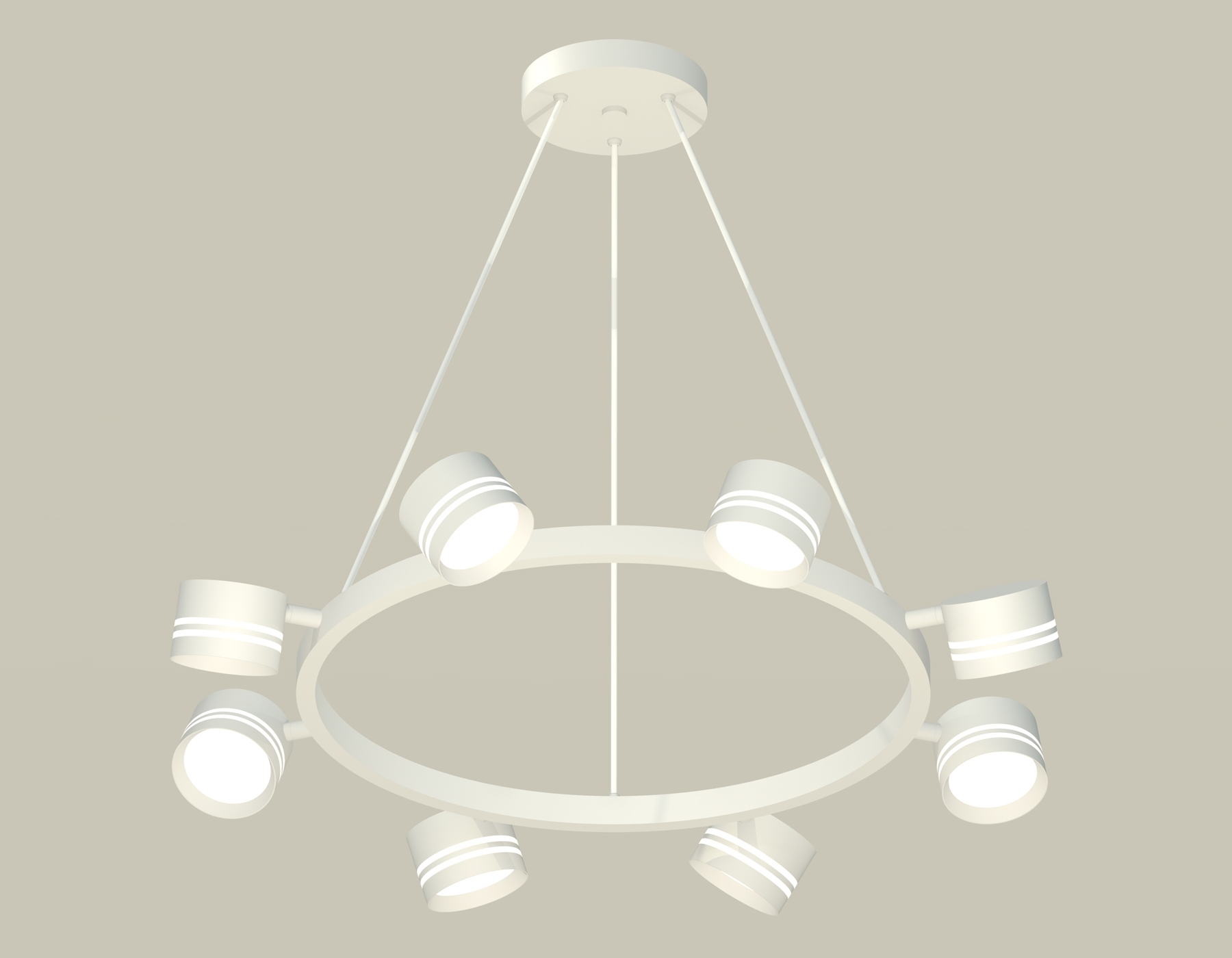 Светильник Ambrella light XB9195202/8 SWH/FR белый песок/белый матовый GX53 (C9195, N8477)