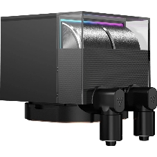 Система охлаждения Water Cooling System PCCooler DS360 Display BK (310W, 360мм, LED, Black, ARGb Pump/Fans: 3x120мм, 90.56CFM, 39.8dBA, 2500RPM/Pump height 65мм, 15dBA, 2600RPM, Rad thickness 27мм/S: 1851, 1700, 1200, 115X, AM5, AM4)