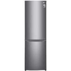 Холодильник LG GA-B419SDJL серый двухкамерный 223/79л морозилка снизу, No Frost