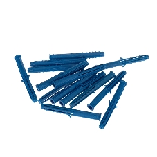 Дюбель распорный Kranz 6х35, синий, пакет (50 шт./уп.)