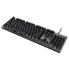 Клавиатура Oklick 970G Dark Knight проводная, USB Type-A, чёрный/серебристый