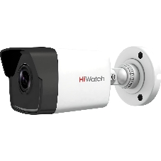 Камера HiWatch IP 2Мп уличная цилиндрическая, EXIR ИК 30м, 1/2.9 CMOS, 1920х1080@25к/с, объектив 2.8мм, угол 104, мех ИК-фильтр; 0.01Лк@F2.0, H.265/H.265+/H.264/H.264+/MJPEG ROI, коридорный режим, DWDR, 3D DNR, BLC, Smart ИК, обнаружение движения 2.0, IP67, -40...+60C, DC12В/PoE, 6.5Вт