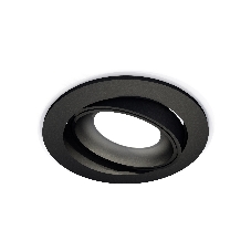 Комплект встраиваемого поворотного светильника Ambrella light XC7652001 SBK черный песок MR16 GU5.3 (C7652, N7021)