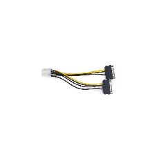 Разветвитель питания Cablexpert CC-PSU-83, 2xSATA->PCI-Express 8pin, для подключения в/к PCI-Е (8pin) к б/п ATX