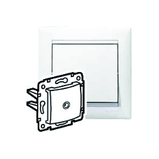 Телевизионная оконечная розетка Legrand Valena, белая 10 дБ, 774430