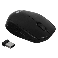 Мышь беспроводная Acer OMR020 черный, 1200 dpi, радиоканал, USB, кнопки - 3