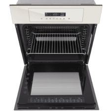 Шкаф духовой электрический Maunfeld AEOD60103BG, 60л, дверца с 3 стеклами, бежевый