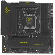 Материнская плата MSI MAG B850M MORTAR WIFI, AM5, AMD B850, 4xDDR5, 4xSATA, 3xM.2, 1xPCIe 5.0 x16, 1xPCIe 4.0 x4, 1xHDMI, 1x5Gb LAN, Wi-Fi 7, Bluetooth 5.4, 1xUSB-C 40Gbps, 1xUSB-C 20Gbps, 5xUSB-A 10Gbps, 2xUSB-A 5Gbps, 4xUSB-A 2.0, 1xS/PDIF, 2x3.5 мм, 7.1, mATX