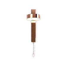 Настенный светодиодный светильник с выключателем Ambrella light FW161 GD золото LED 3000K 6W 265*95*135