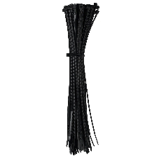 Хомут кабельный 4.8х300 нейл. черный (уп. 100 шт) IEK UHH32-D048-300-100