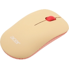 Комплект клавиатура + мышь Acer OCC205 беспроводной USB, 1200 dpi, розовый/бежевый