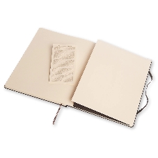 Блокнот Moleskine Classic, 192стр, в линейку, твердая обложка, черный qp090