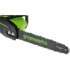 Цепная пила аккумуляторная GreenWorks GD40CS20X, 40V, 40 см, 2000 Вт, бесщеточная, без АКБ и ЗУ (2008807)