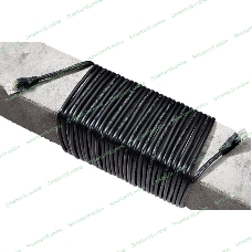 Патч-корд литой AOpen ANP511 15M BK UTP cat.5е 15м черный