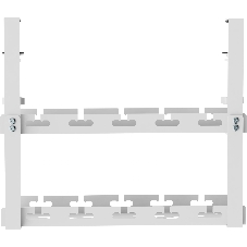 Кабель-канал Cactus CS-CM-400-2WT для столов 40x13.4x34.2 см белый
