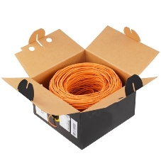 Кабель Cablexpert UPC-5051E-LSZH-4-CU indoor, UTP-LSZH 4x2x0.51, медный, кат.5e, однож., 305м, box, оранжевый