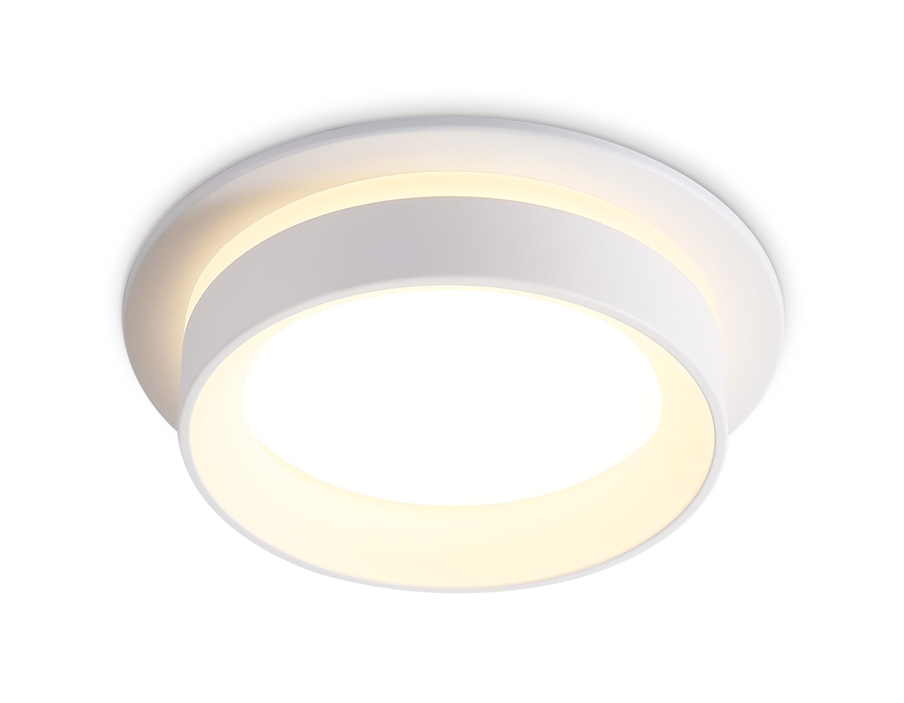 Светильник Ambrella light TN6707 WH белый IP44 GX53 max 15W D105*45