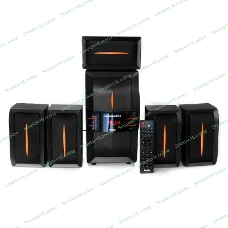 Акустическая система Dialog Progressive AP-540 черный акустические колонки 5.1, 40W+5*12W RMS, USB+SD reader