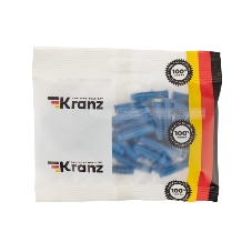 Дюбель распорный Kranz 6х30, синий, пакет (50 шт./уп.)