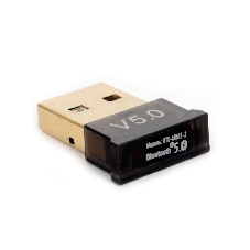 Адаптер Bluetooth Gembird, BTD-MINI5-2, ультратонкий корпус, v.5.0, 10 м, USB