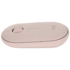 Мышь беспроводная Logitech Pebble M350 розовый, 1000 dpi, радиоканал, Bluetooth, USB, кнопки - 3