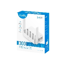 Роутер Cudy WR300 N300 10/100BASE-TX/Wi-Fi белый