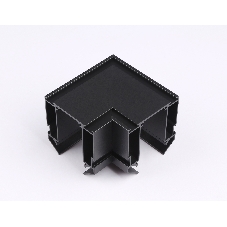 Коннектор угловой для корпуса в натяжной потолок Magnetic 220V 100*100*61 GL1043 BK черный (соединители в комплекте)